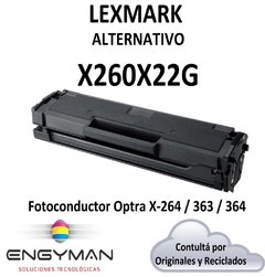 Fotoconductor Lexmark X260X22G