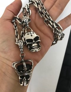 Dije CALAVERA CON CORONA - comprar online