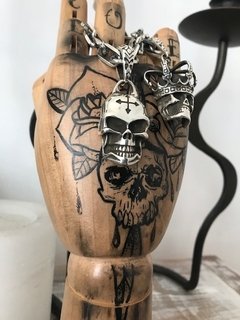 Dije CALAVERA CON CORONA - CO&CO Joyeria & Diseño