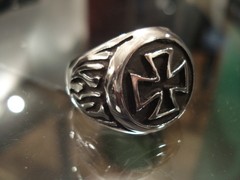 Anillo CRUZ DE MALTA FIRE - comprar online