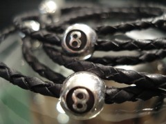 Pulsera TRIPLE BOLA OCHO - comprar online