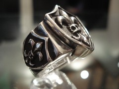 Imagen de Anillo ESCUDO FLOR DE LIS