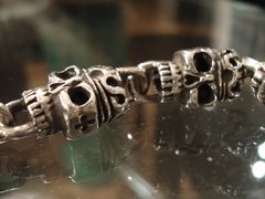 Cadena para billetera de calaveras Mexicanas en internet