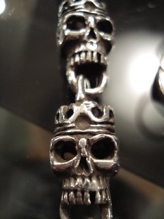 Cadena para billetera de calaveras Mexicanas - comprar online