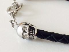 *Pulsera DOS CALAVERAS CON CADENITA - CO&CO Joyeria & Diseño