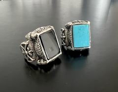 Imagen de Anillo ONIX rectangular