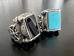 Anillo ONIX rectangular