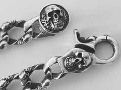 Pulsera MOSQUETON SKULL - comprar online