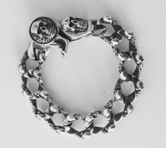 Pulsera MOSQUETON SKULL - tienda online