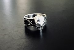 Anillo CINTA CELTA CALAVERA - CO&CO Joyeria & Diseño