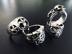 Imagen de Anillo CINTA CELTA CALAVERA