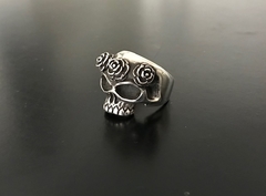 Anillo CALAVERA 3 ROSAS - comprar online