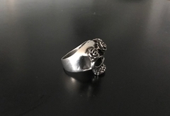 Anillo CALAVERA 3 ROSAS - tienda online