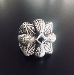 Imagen de Anillo FLOR CON PIEDRA