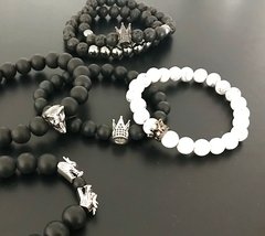 Imagen de *Pulsera CORONITA piedras blancas