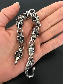 Pulsera CALAVERAS MEXICANAS - comprar online