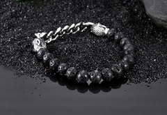 Pulsera Piedras de Lava Cadena & Buda - tienda online