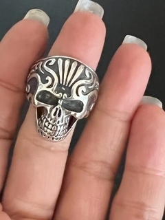 Anillo CALAVERA TRIBAL - comprar online