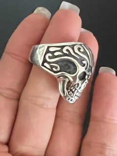 Anillo CALAVERA TRIBAL - CO&CO Joyeria & Diseño