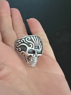 Anillo CALAVERA TRIBAL