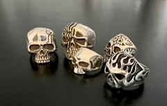 Imagen de Anillo FIRE SKULL