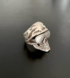 Anillo CALAVERA CON ANTEOJOS - CO&CO Joyeria & Diseño