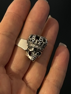 Anillo CALAVERA CORONADA - CO&CO Joyeria & Diseño