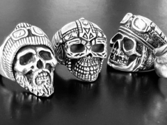 Anillo CALAVERA MECANICA