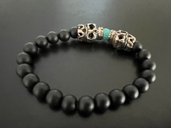 Pulsera de Piedras con Calaveras Mexicanas - CO&CO Joyeria & Diseño