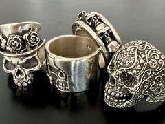 Anillo CINTA SKULL HORIZONTAL - comprar online