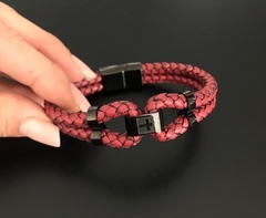 Pulsera Doble Cuero RED en internet