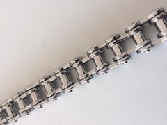 Pulsera CADENA DE MOTO plata - comprar online