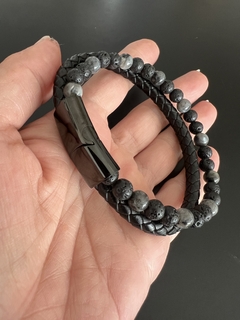 Pulsera GREY & LEATHER en internet