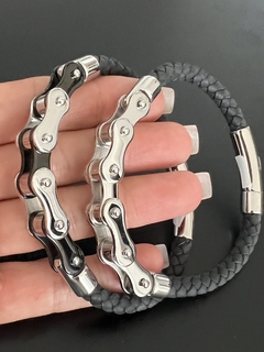 Imagen de Pulsera CADENA DE MOTO COMBINADA