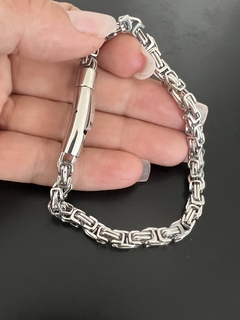 Pulsera NUDO PERUANO FINO PLATA - comprar online