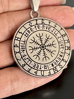 Dije BRUJULA VIKINGA (vegvisir) - CO&CO Joyeria & Diseño