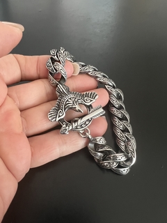 Imagen de PULSERA GRABADA CIERRE FLECHA