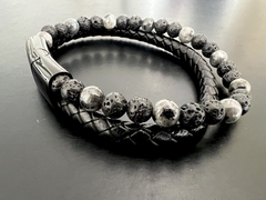 Pulsera GREY & LEATHER