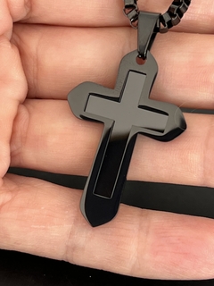 Dije BLACK CROSS - CO&CO Joyeria & Diseño