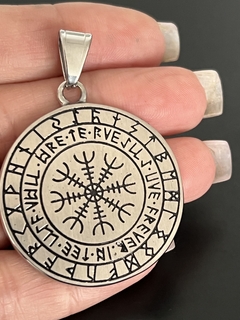 Dije BRUJULA VIKINGA (vegvisir) - tienda online