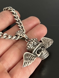 Imagen de Dije CALAVERA CON GALERA