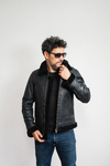 Abrigo WOOL - Negro - Lana Negra