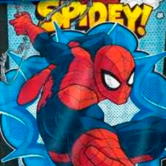 Cover Quilt Disney Piñata 1 Plaza Diseño Spiderman