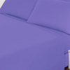 Sabana Prata Lisa Queen Size Color Violeta 2