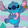 Toallon Playero Disney Piñata Diseño Stitch 3