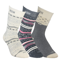 Media Alpina Mujer - SOX - TRIPACK