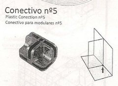 100 Conectivos para vidro modulado (N5 - T fundo) Preto - comprar online