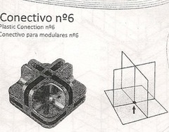 100 Conectivos para vidro modulado (N6 - X fundo) Preto na internet