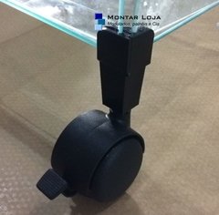 Balcão De Vidro Modulado Em L Para Loja 150x100x30 BL466 - comprar online