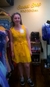Vestido Presillas - Amarillo - comprar online